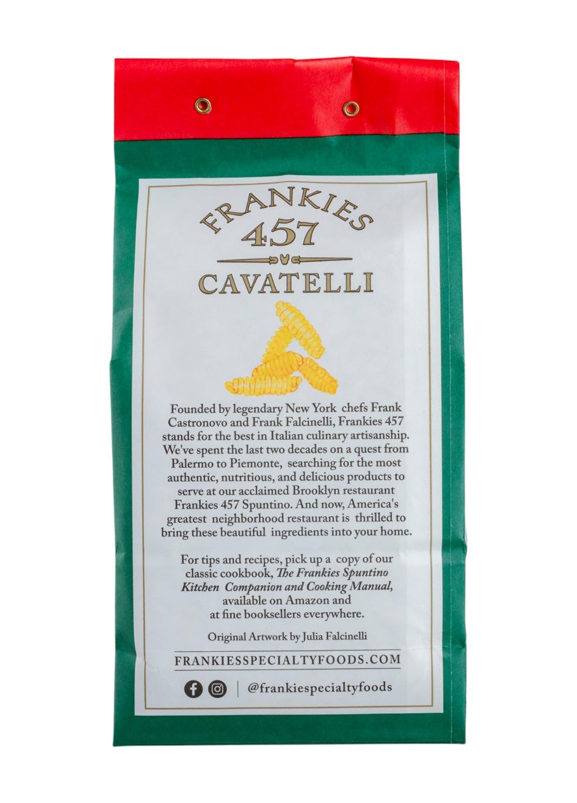 Amazon.com : Frankies 457 Artisanal Cavatelli Pasta, 16 Ounce (1
